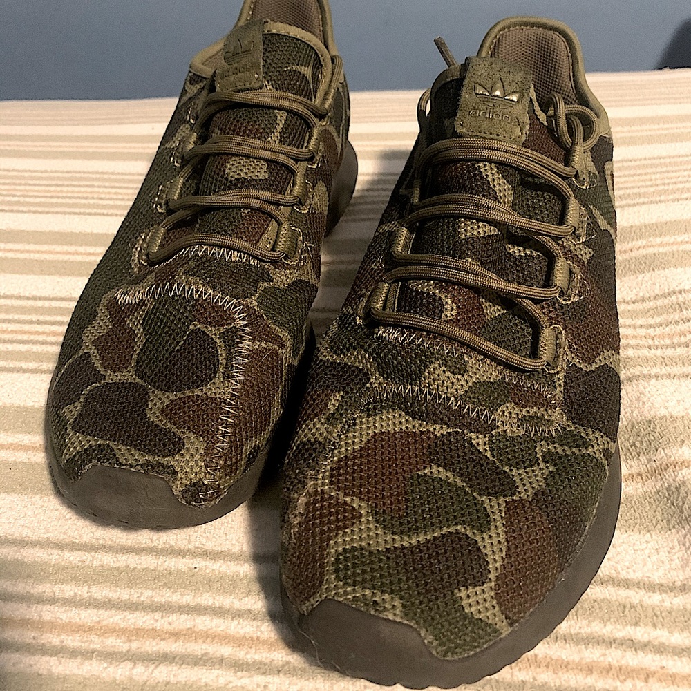 Adidas Camo Tubular Shoes